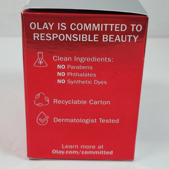 Olay Regenerist Shea Butter + Peptide 24 Rich Cream Fragrance-Free 48g Skincare - Picture 4 of 5